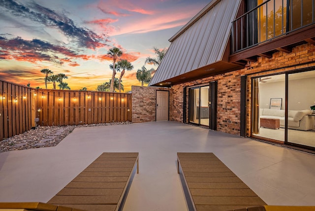 1420 Ocean Way Unit 30C, Jupiter, FL 33477 - view of patio with a fenced backyard