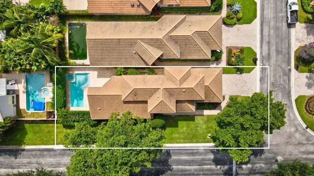 drone / aerial view