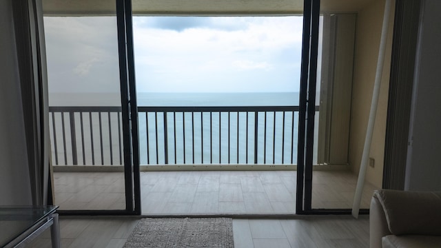 9500 S Ocean Dr Unit 1502, Jensen Beach, FL 34957 - balcony featuring a water view