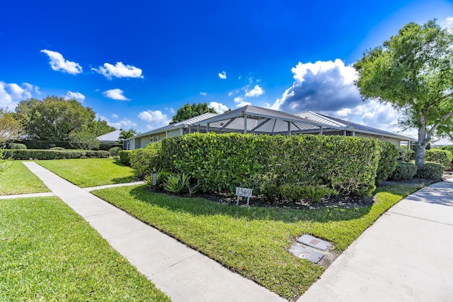 surrounding community featuring a yard