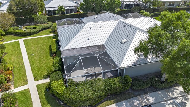 bird's eye view