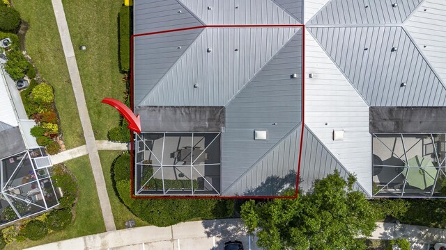 drone / aerial view