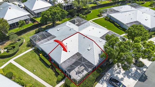 bird's eye view