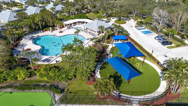 aerial view