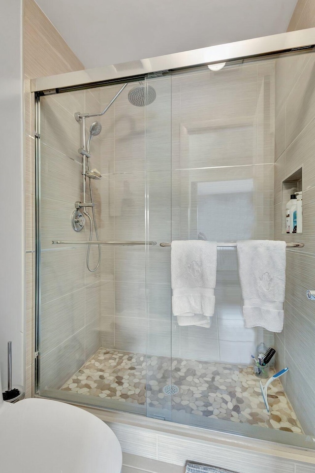 3399 Jog Park Dr, Greenacres, FL 33467 - full bath with a shower stall and toilet