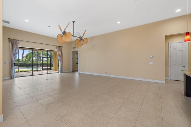 10765 Pisa Rd, Wellington, FL 33414 - unfurnished room featuring baseboards, recessed lighting, and visible vents