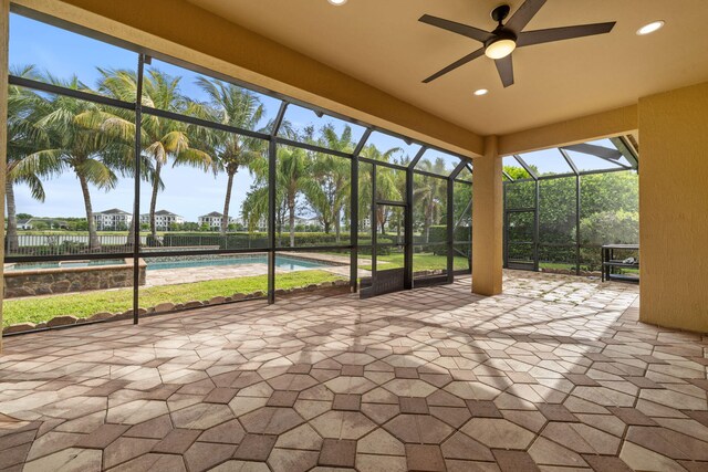 10765 Pisa Rd, Wellington, FL 33414 - view of pool with fence, a fenced in pool, and a patio area