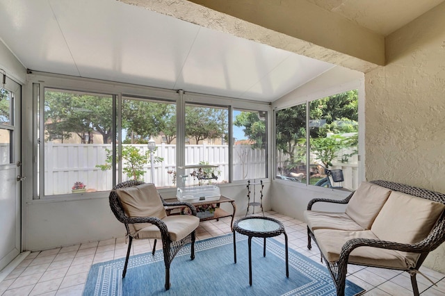 3516 Westminster Dr, Greenacres, FL 33463 - sunroom featuring vaulted ceiling