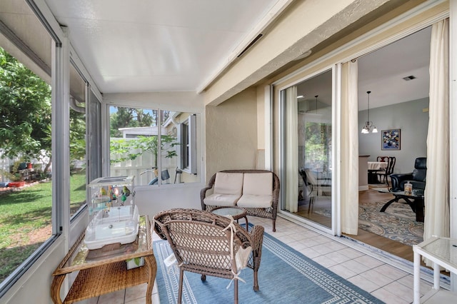 3516 Westminster Dr, Greenacres, FL 33463 - sunroom / solarium featuring lofted ceiling