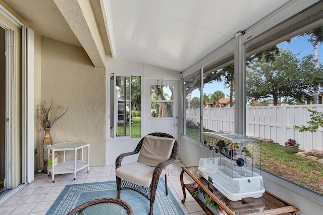 3516 Westminster Dr, Greenacres, FL 33463 - sunroom with vaulted ceiling and healthy amount of natural light
