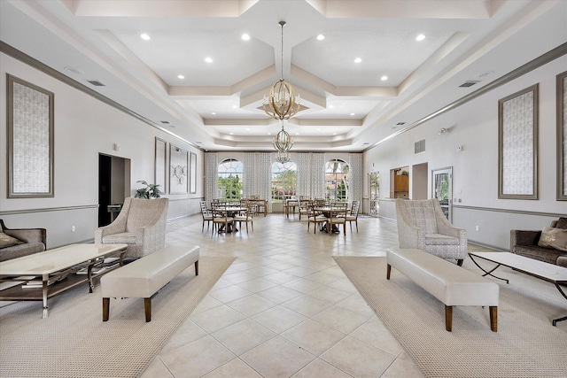 6616 NW 56th Dr, Coral Springs, FL 33067 - building lobby with recessed lighting and a towering ceiling