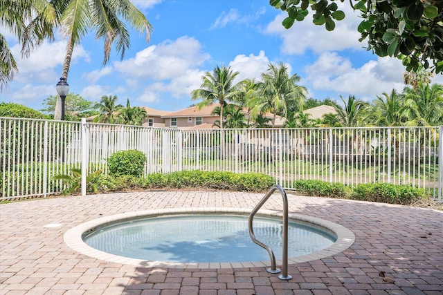 6616 NW 56th Dr, Coral Springs, FL 33067 - view of pool with fence and a patio
