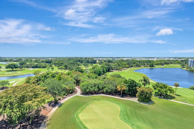 20155 Boca W Dr Unit Phc902, Boca Raton, FL 33434 - drone / aerial view of a large body of water, a tree filled landscape, and a golf course