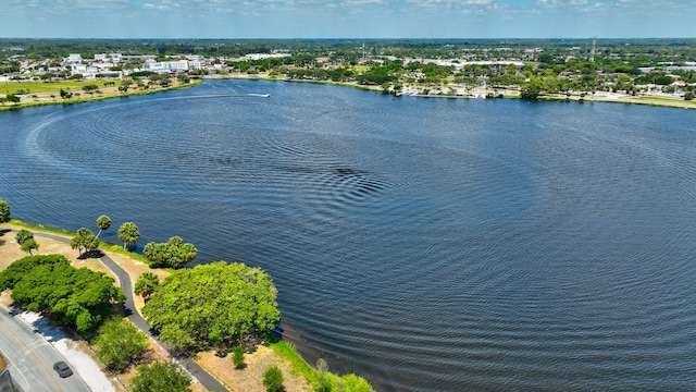 431 Virginia Dr, Lake Worth Beach, FL 33461 - aerial view of a large body of water