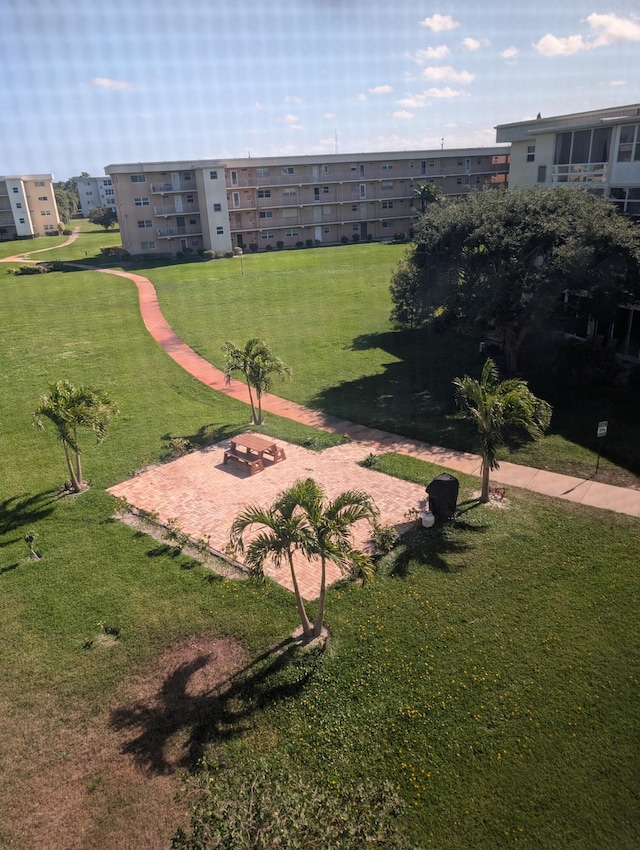 surrounding community featuring a yard