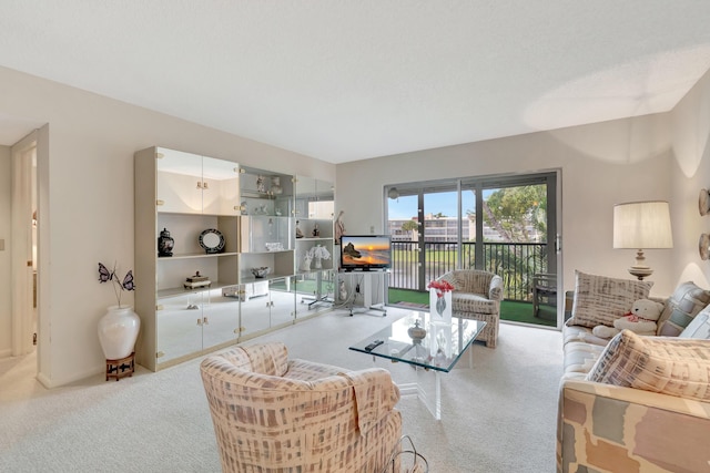 6585 Kensington Ln Unit 307, Delray Beach, FL 33446 - view of carpeted living room