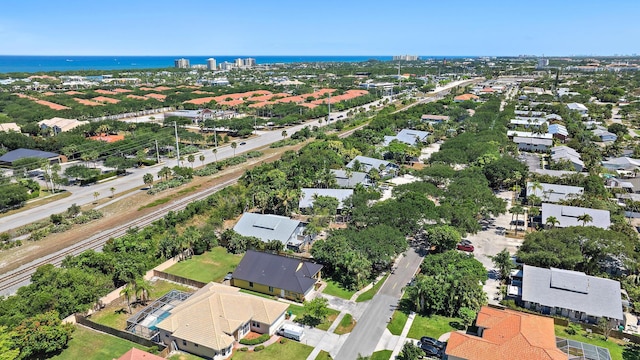 500 N Cypress Dr, Tequesta, FL 33469 - view of property location with nearby suburban area and a large body of water