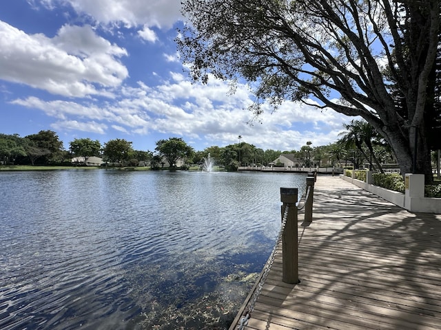 3206 Carambola Cir S, Coconut Creek, FL 33066 - view of dock with a water view