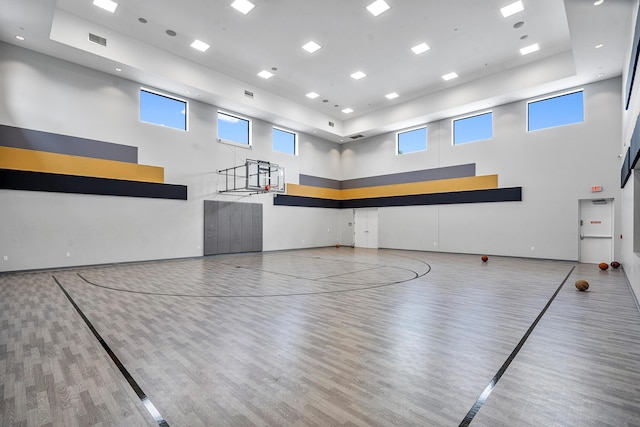 view of sport court featuring community basketball court and plenty of natural light