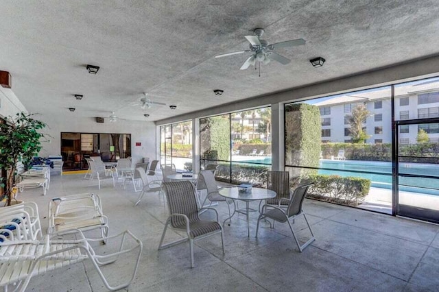 3710 Whitehall Dr Unit 304, West Palm Beach, FL 33401 - view of sunroom / solarium