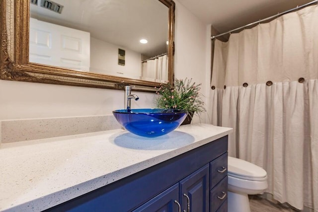 3710 Whitehall Dr Unit 304, West Palm Beach, FL 33401 - full bath with vanity and toilet