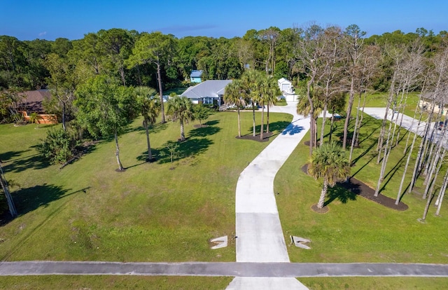 17767 Mellen Ln, Jupiter, FL 33478 - view from above of property with a heavily wooded area