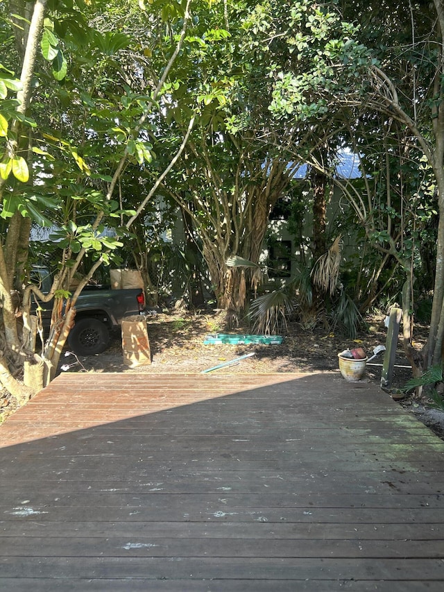 1614 SW Saint Andrews Dr, Palm City, FL 34990 - view of wooden deck