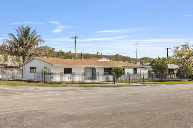 20685 NE 2nd Ave, Miami, FL 33179 - view of building exterior featuring a fenced front yard