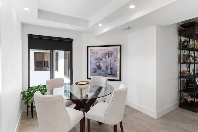 15702 Loch Maree Ln Unit 5804, Delray Beach, FL 33446 - dining area featuring baseboards and recessed lighting