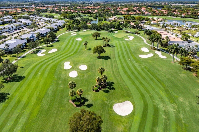 15702 Loch Maree Ln Unit 5804, Delray Beach, FL 33446 - aerial perspective of suburban area with a golf course and a nearby body of water
