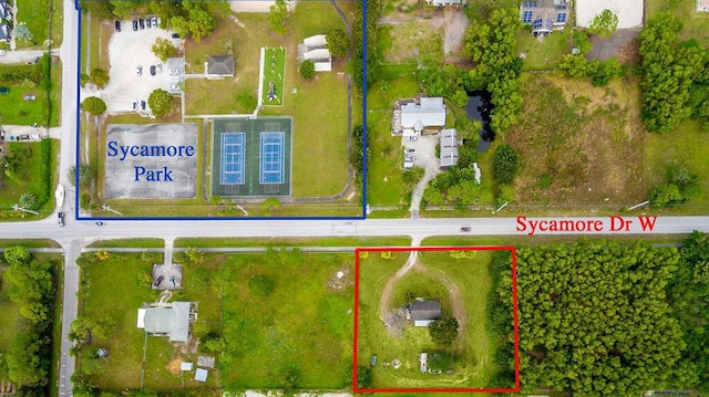 drone / aerial view