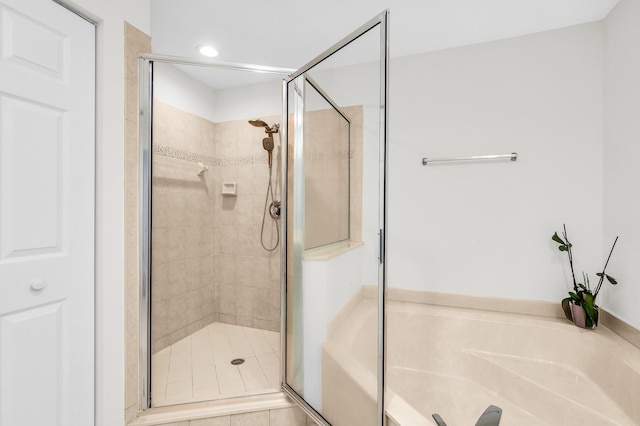 21256 Via Fiore, Boca Raton, FL 33433 - full bath with a stall shower and a bath