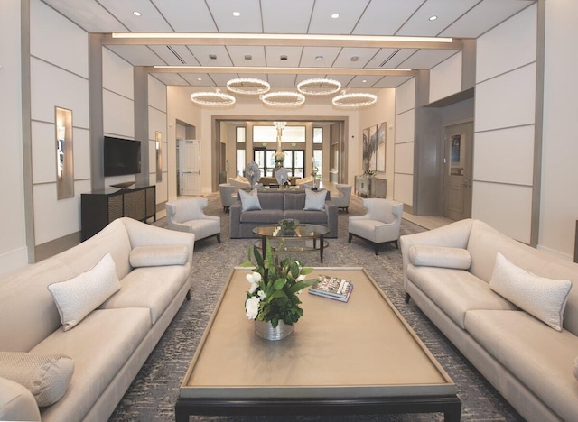 view of community lobby
