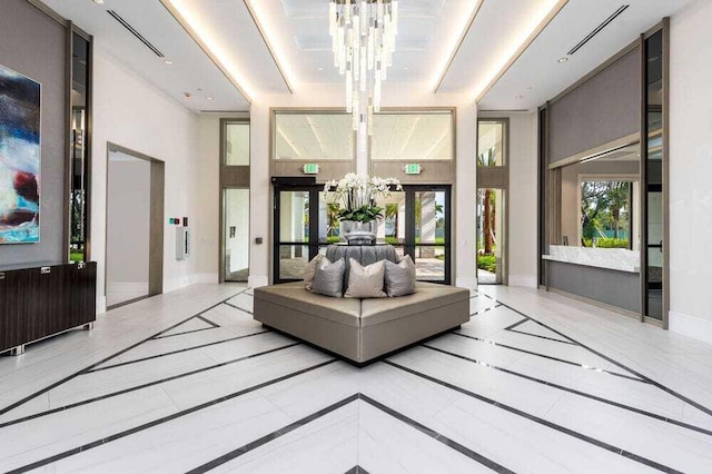view of building lobby