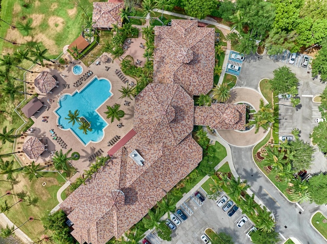 aerial view
