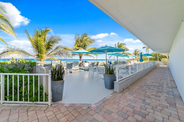 4740 S Ocean Blvd Unit 511, Highland Beach, FL 33487 - view of patio