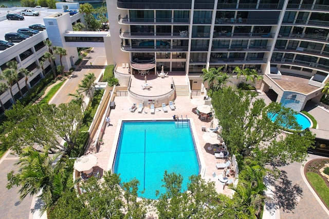 4740 S Ocean Blvd Unit 511, Highland Beach, FL 33487 - birds eye view of property