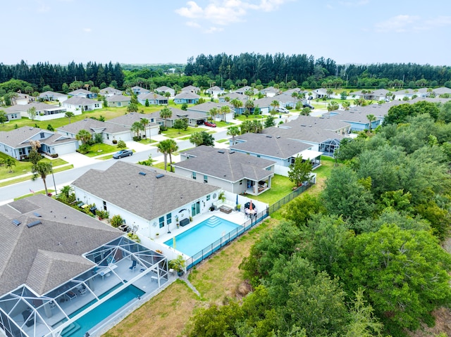 3625 Sapphire Hollow Way, Fort Pierce, FL 34981 - bird's eye view with a residential view