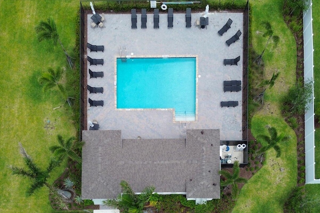 drone / aerial view