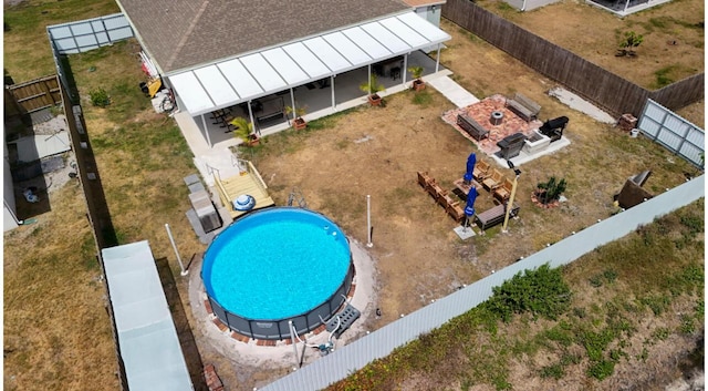 1372 SW Babcock Ave, Port Saint Lucie, FL 34953 - view from above of property