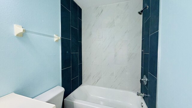 1942 SE Carvalho St, Port Saint Lucie, FL 34983 - bathroom with washtub / shower combination and toilet