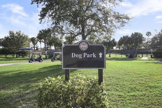 9252 SW Miracoli Way, Port Saint Lucie, FL 34987 - community sign featuring fence and a lawn