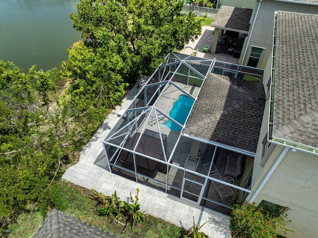 2323 NW Padova St, Port Saint Lucie, FL 34986 - drone / aerial view with a water view