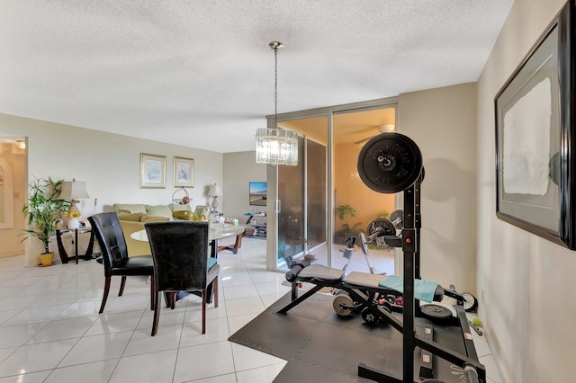 950 Egret Cir Unit 5409, Delray Beach, FL 33444 - dining space featuring a textured ceiling