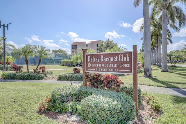 950 Egret Cir Unit 5409, Delray Beach, FL 33444 - community sign with a yard
