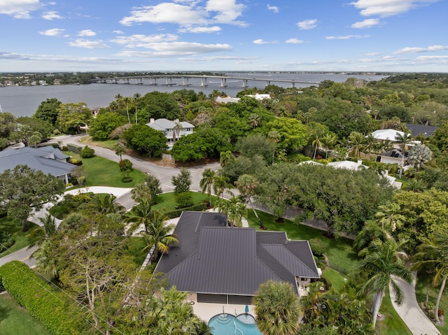 121 Hillcrest Dr, Sewalls Point, FL 34996 - aerial view of a notable bridge and a large body of water