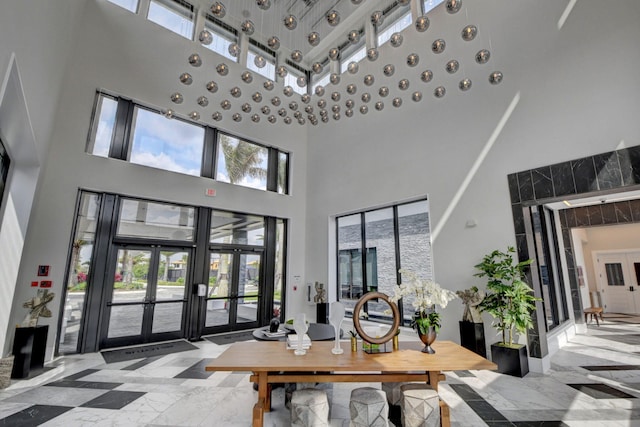 view of community lobby