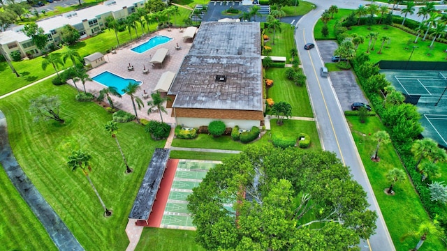 drone / aerial view