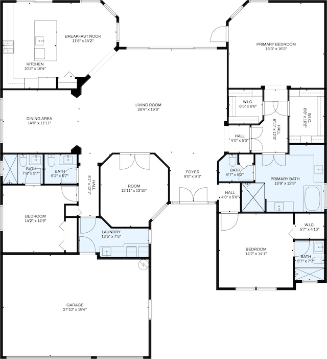 6581 Grande Orchid Way, Delray Beach, FL 33446 - view of property floor plan