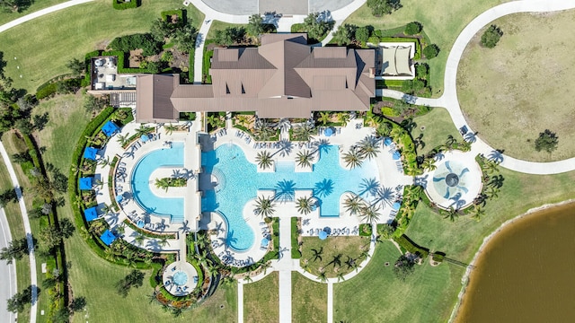 aerial view